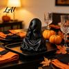 Decorative Ghost for Halloween Party 3D Chin-Resting Spooky Cute Printed Figurine Desk Decor Figurine Funny Ornament Home And Tabletop Decoration