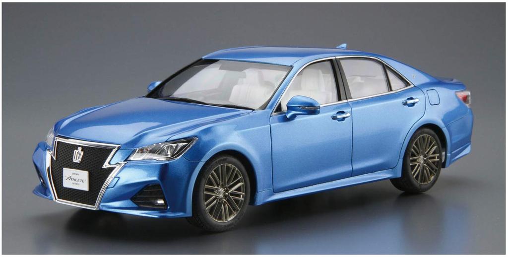 Aoshima Bunka Kyozaisha The Model Car Series Toyota Crown Athlete G 2015 Plastic Model 1/24 No.42 GRS214/AWS210