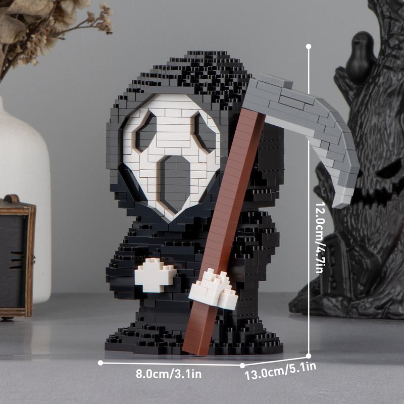 Non-Toxic “Halloween Themed Halloween Building Blocks: Handmade Death Clowns And Horror Scenes – Creative Holiday Joy For Children!”