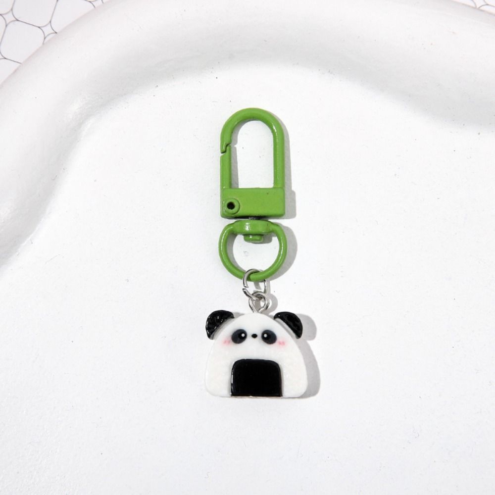 Брелок Бамбуковая Трубка Панда Брелок Мультяшный Суши Панда Брелок Цветок Панда Подвеска Дети