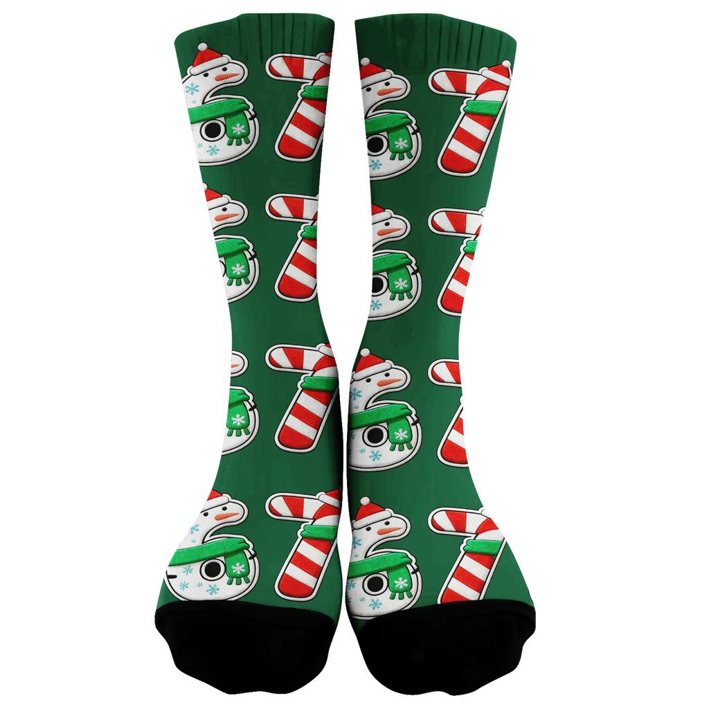 Милые и игривые носки носки до середины икры длинные носки носки с принтом