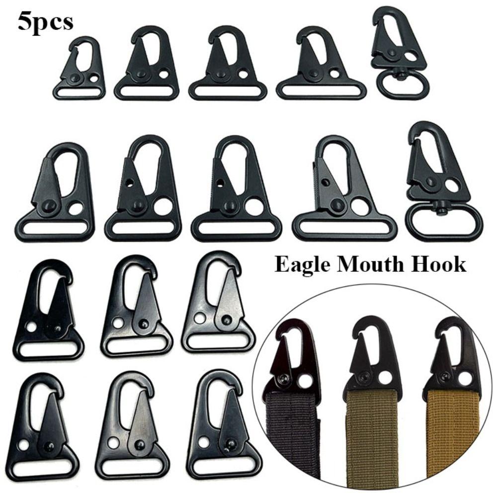 10Sizes Outdoor Hanging Carabiner Outdoor Belt Carabiner Strap Buckle Eagle Mouth Buckle Eagle Hook