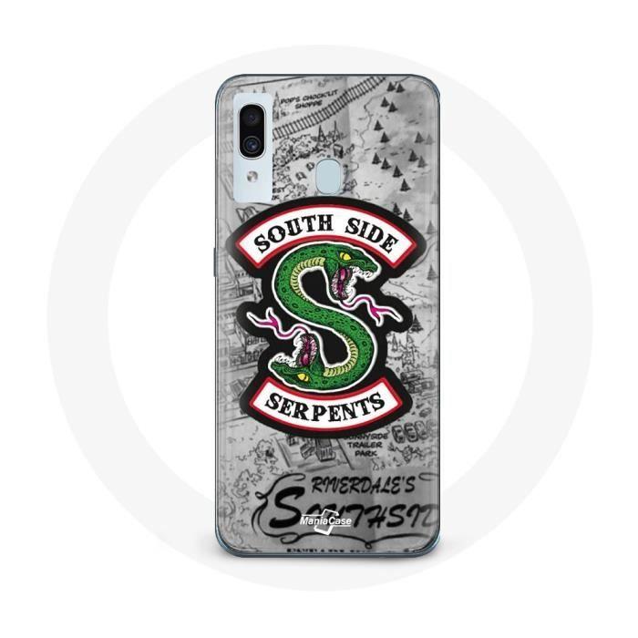 Coque pour Samsung Galaxy A20e Riverdale south side serpents logo