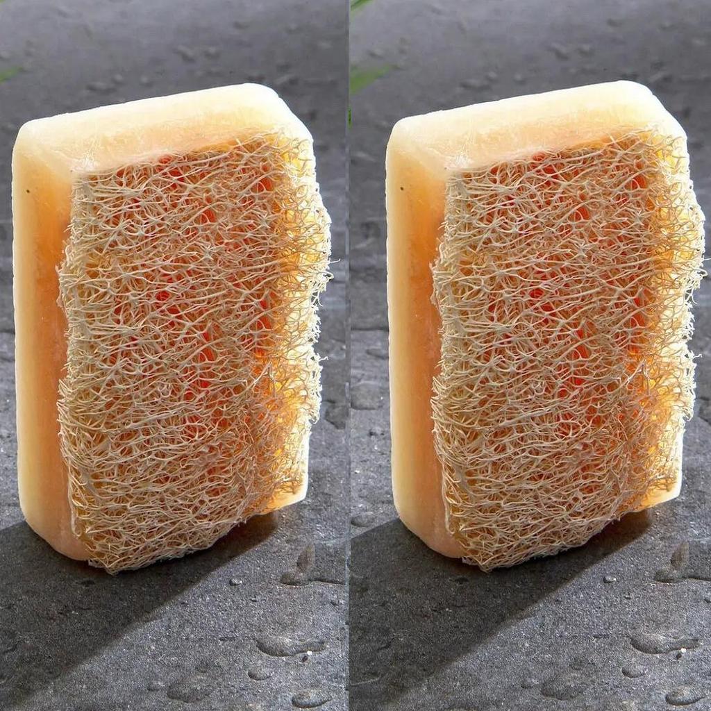 Escabel Натуральное рисовое мыло с тыквенными волокнами 120 гр.