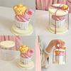 10 шт. ПЭТ-украшение для выпечки на вечеринку, прозрачные упаковочные коробки для дня рождения, свадебные французские бумажные стаканчики, коробка для торта, коробка для десерта 10x11 см