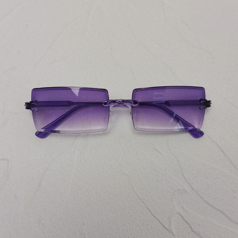 Солнцезащитные очки в квадратной оправе с плавным изменением цвета, в стиле «морской стиль», в европейском и американском стиле.