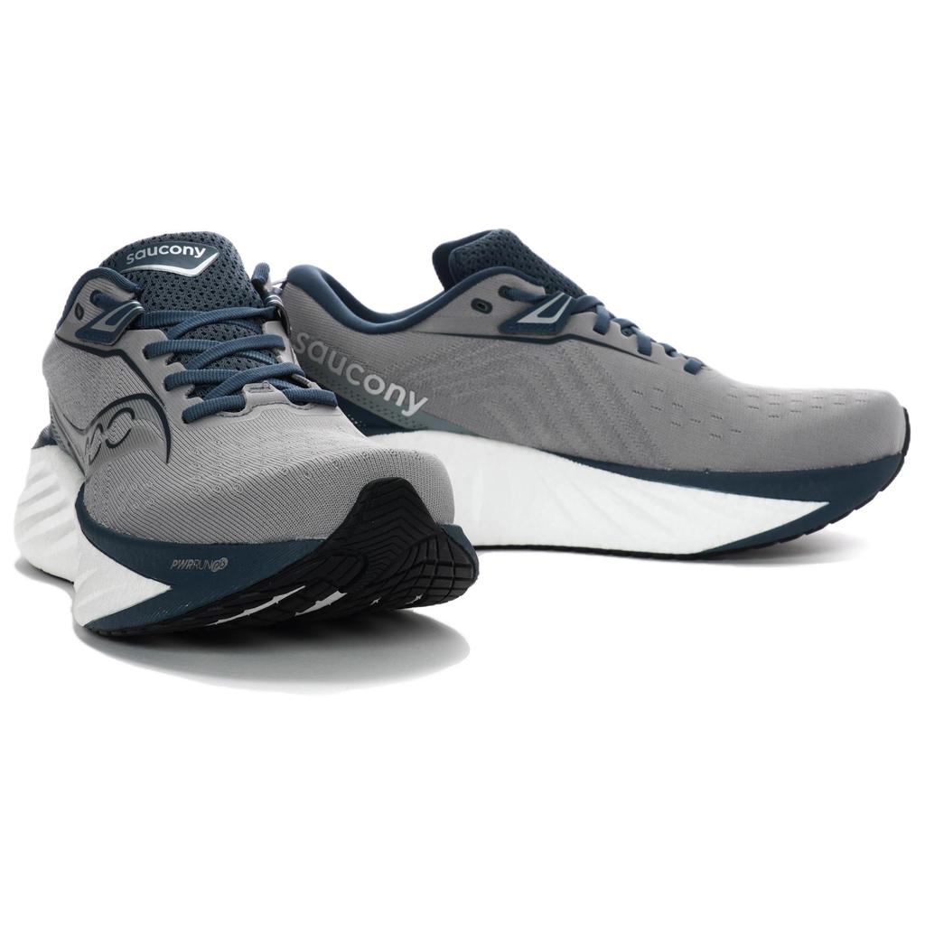 SAUCONY Triumph 22 Удобные Универсальные Нескользящие Прочные Дышащие Кроссовки с Низким Верхом для Тренировок и Бега на Длинные Дистанции Мужские кроссовки Серый S20964-143