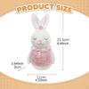 Statue Bunny Sculpture Collection Art Craft Housewarming Gift Easter Table Decoration Resin Figurine