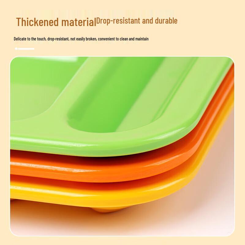 Commercial Melamine Divided Lunch Tray