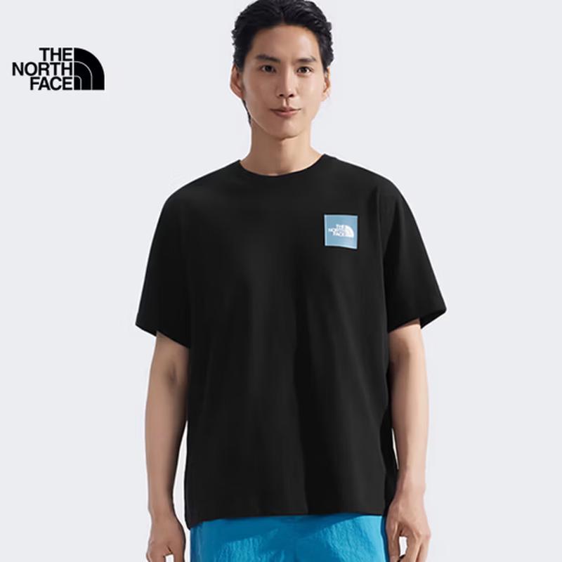 The North Face Унисекс хлопковая футболка с коротким рукавом