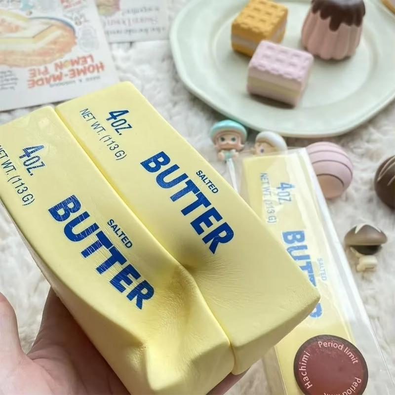 Мягкая игрушка Butter Stick, мягкая игрушка Butter Stick для снятия стресса, мягкая игрушка Butter Stick, ароматизированная сенсорная игрушка с медленным ростом