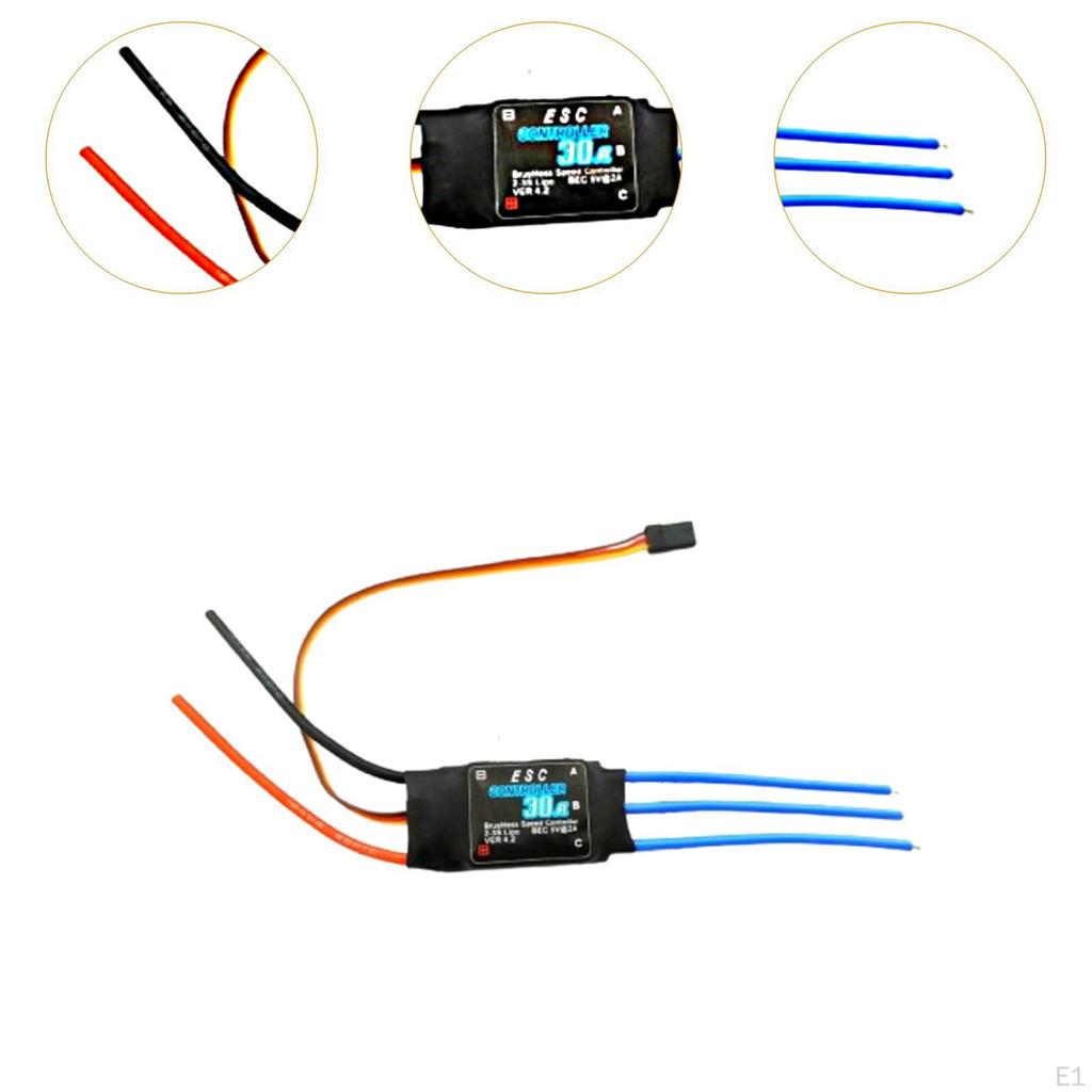 Brushless Motor Spare Part ESC Electric Speed Controller Replace RC Helicopter for