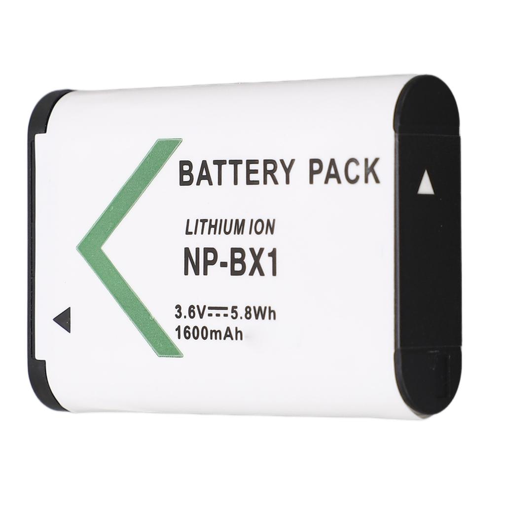 NP BX1 Battery 3.6V 1600mAh NP BX1 Lithium Ion Battery for Cyber Shot DSC HX RX1 RX1R II RX100 FDR