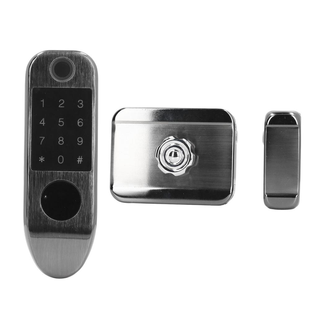 Умный дверной замок безопасности 5 способов разблокировки Электронный биометрический дверной замок с отпечатком пальца