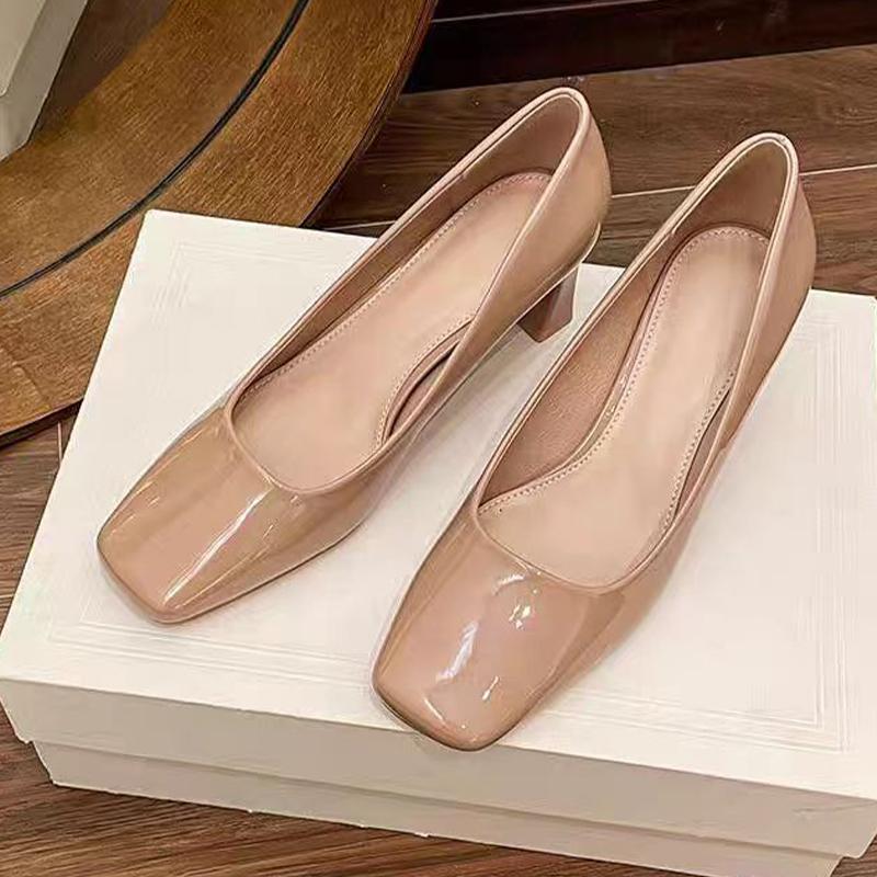 Fashion Women High Heels Shoes Mary Jance Dress Bow Luxury Shoes Fashion Designer Summer Pumps 2025 New Shallow Elegant Zapatos De Mujer