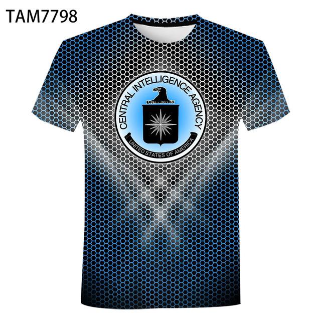 Летняя мужская и женская рубашка 3DT, секс-уличная одежда, футболка с короткими рукавами в стиле хип-хоп, Amoled Terminal Linux