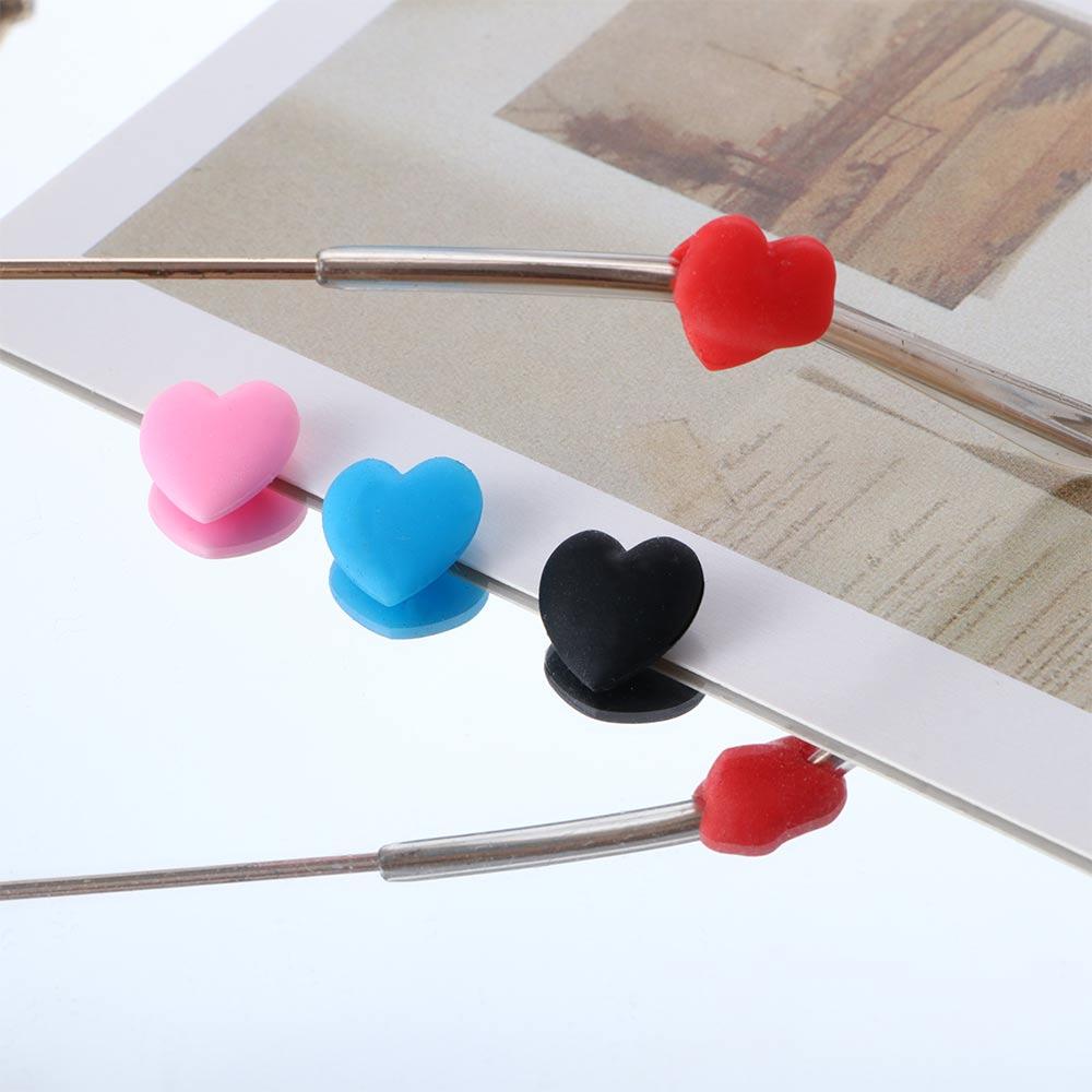 Adult Heart Anti-Slip Kids Women Ear Hooks Glasses Straps Ear Grip Hooks Sports Temple Tips