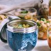 Swell It's Two-in-One Lunch Box 636ml Azure Light Marble