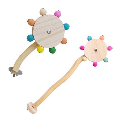 Птичий насест Nature Molar Stand для попугаев Conure Supplies Budgies Grinding Scratchers для маленьких и средних попугаев Toy