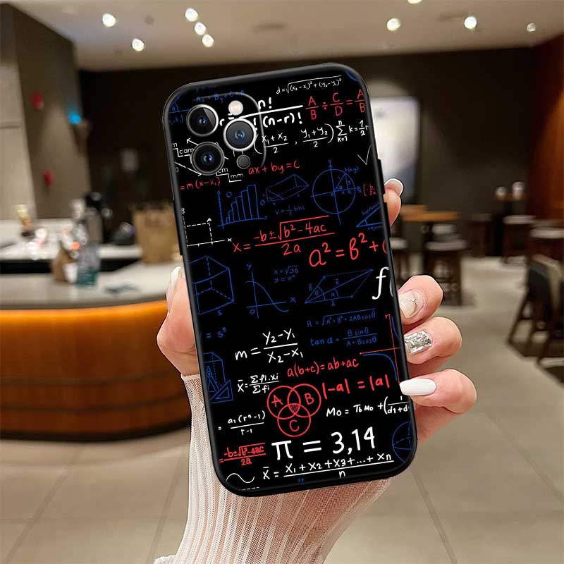 NH15 Chemical Maths Formula Case for Samsung A11 A12 A13 A15 A52S A53 A55 A56 A70 A71 A72 A73 F06 F16 F56 S10 Plus S10e