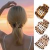 Simple Hair Clip For Women Leopard Hair Claw Barrettes Hairpin Hair Accessories Headwear