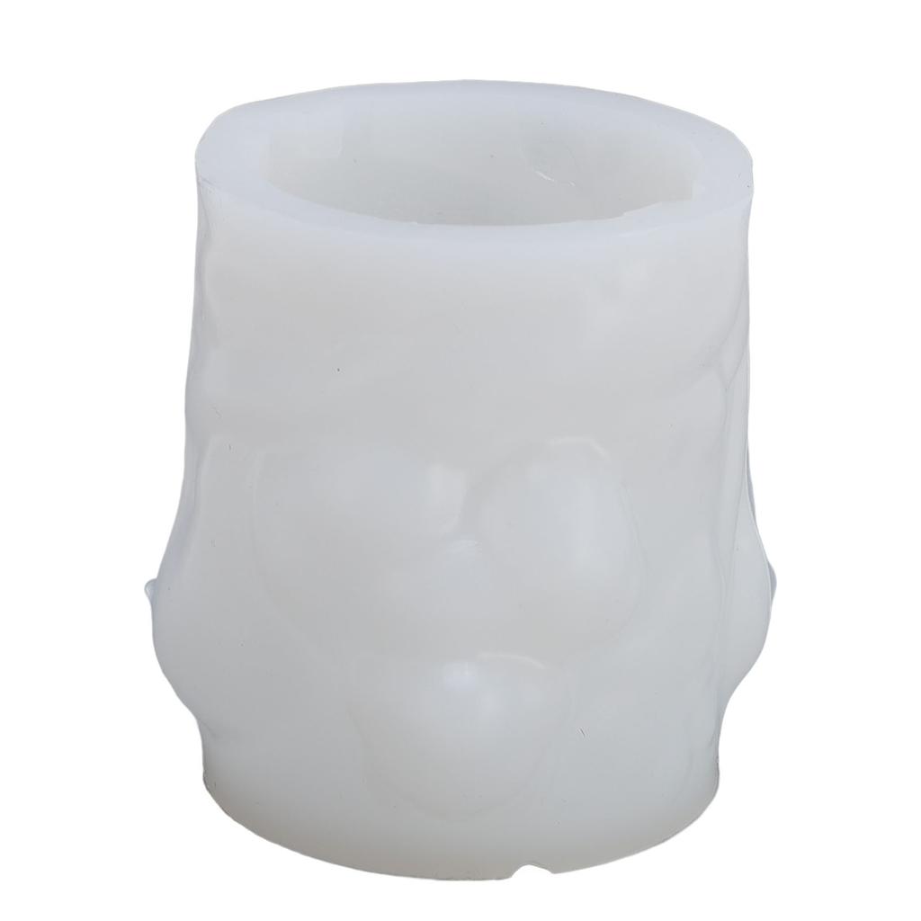 Ароматизированная свеча, гипсовый узор, силиконовый 3D-украшение в виде белки, создание инновационного украшения