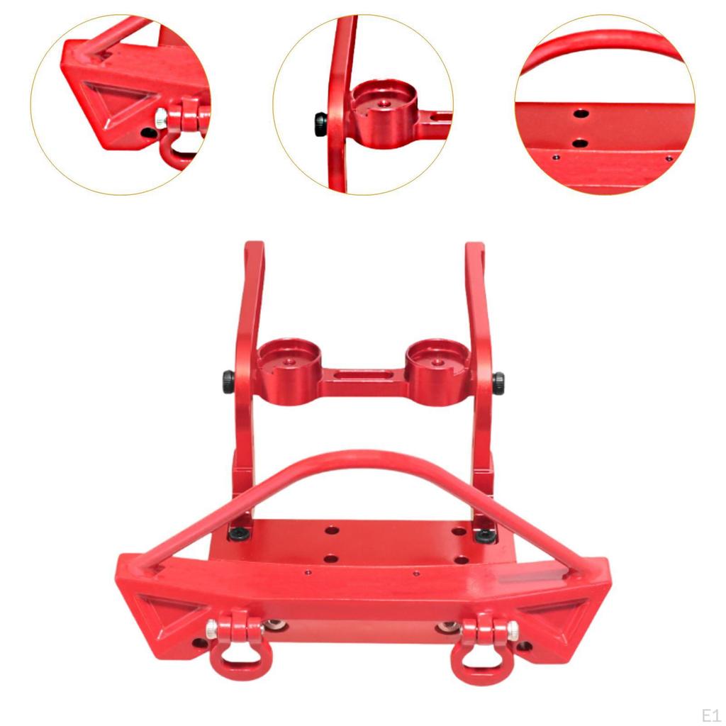 RC Car Front Bar Aluminium Alloy Part for H12Y H12Y+ 1/12 Model Replacement