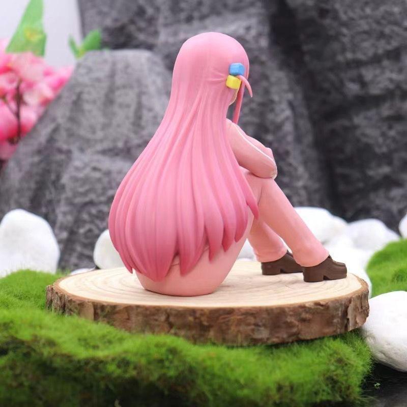 Anime Guitarist Girl Doll Bocchi The Rock Figure Kawaii Gotoh Hitori Figure Noodle Stopper Model PVC Collectible Figurine Toys