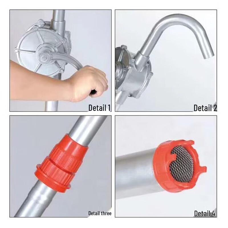 Pujiya Manual Hand Crank Oil Transfer Pump
