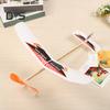 Rubber Band Powered Aircraft Model Kids Educational Throwing Glider Airplane Toddlers Boys Girls Outdoor Flying Plane Toy
