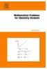 The Mathematical Problems for Chemistry Students Book