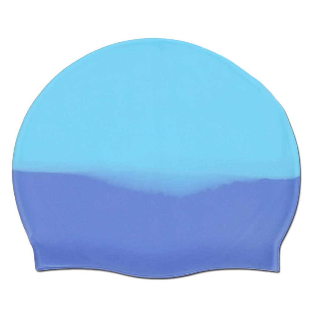 Silicone Swim Cap Non-Slip Swim Cap With Ear Protection Premium Tear-Resistant Summer Beach Vacation Activities For Adults