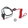 Polyurethane Emergency Stop Switch ABS and Lanyard Durable Boat Kill Switch  for 30HP