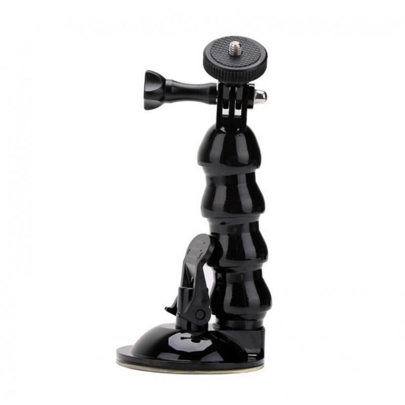 Suction Cup Car Mount for GoPro 13 12 11 10 Insta360 X4 GO 3 ACE PRO Xiaomi Yi SJcam SJ4000 AKASO EKEN Action Camera Accessories