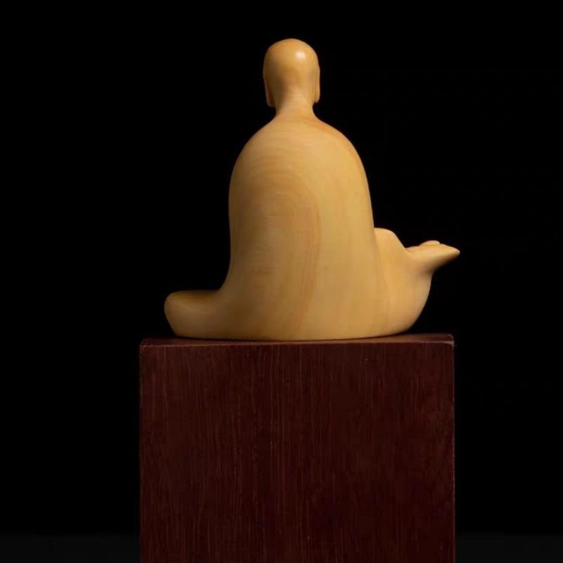 Аксессуары для украшения дома Резьба по дереву Усян Будда орнамент Креативные резные украшения Дзен 1 шт.