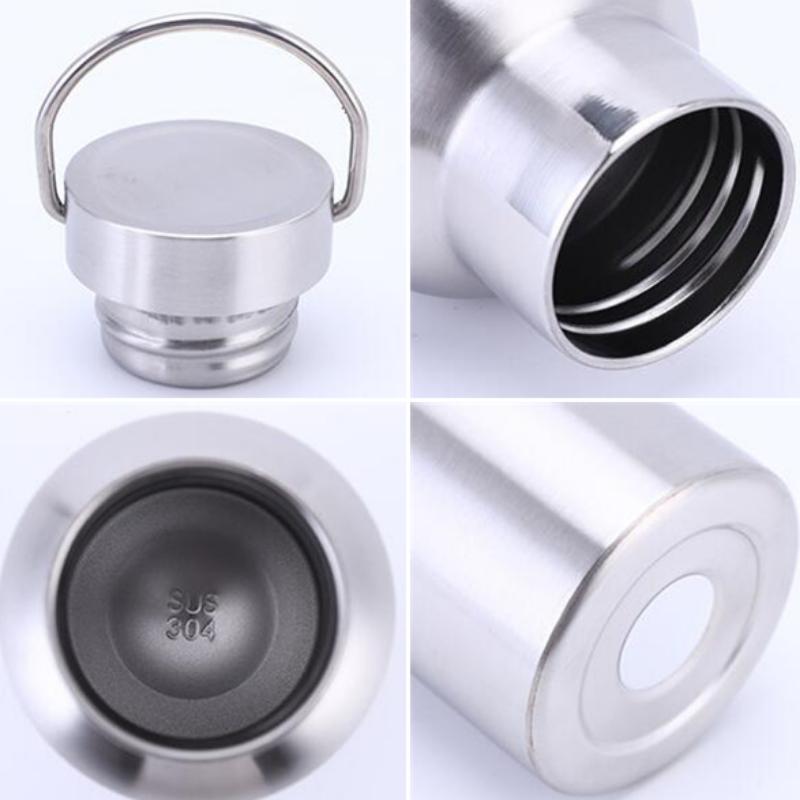 350/500/1000 мл Двойная стенка Нержавеющая сталь Бутылка для воды Термос Бутылка для горячей и холодной воды Термос для спорта Путешествия Кемпинга