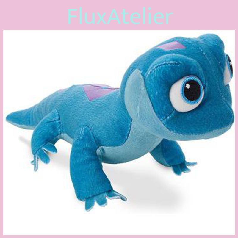 2 Fire Spirit Salamander Plush Doll Toy Soft Blue Lizard For Kids**