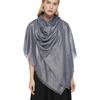 Women's Sparkling Metallic Evening Shawl Lightweight Shawl Extra Large Dressy Shawls and Wraps for Party