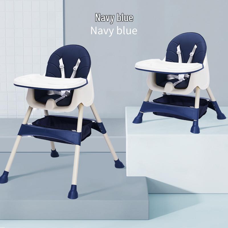 Регулируемый Многофункциональный Портативный Детский Стульчик для Кормления и Обучения