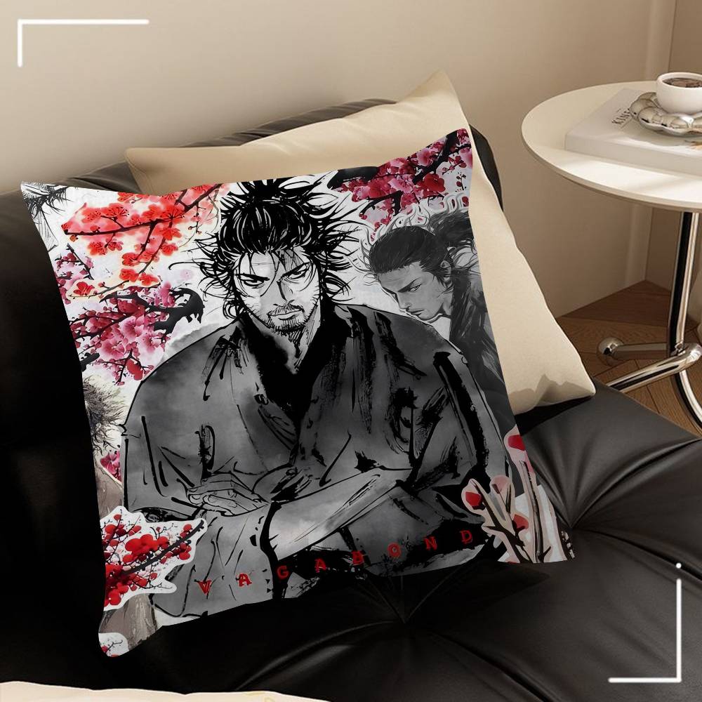 Vagabond Manga Pillowcase Toon Gift Cushion Cover Bedroom Home Sofa Chair Seat Decor Pillow Case