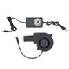 Handheld Barbecue Blower 220V BBQ Camping Fan Small Blast Engine With Air Collecting Adjustable Speed Cooking Tool US/EU Plugss