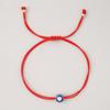 2025 Year of the Snake Lucky Red String Handmade Beaded Bracelet Set with Evil Eye for Couples