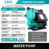 125 Вт Низкий уровень шума Тихая работа Автоматический напорный водяной насос Домашний кран Душ для ванной Автоматический самовсасывающий бустерный насос