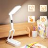 LED Soat Dimlanadigan Stol Buklanadigan Stol Ustidagi Tungi Chiroq Ko'zni Himoya Qiluvchi USB O'qish Lampasi