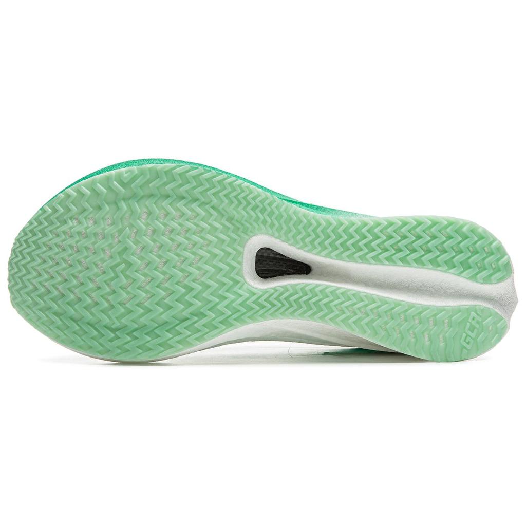 Мужские беговые кроссовки Li Ning Feidian 4 Challenger, низкие, флуоресцентный ледяной синий/лимонный ARMU005-14