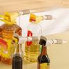 2PCS Wide-mouth Extendable Kitchen Funnel Telescopic Hose Sauce Dispensing Funnel  Home