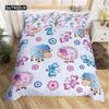 Cartoon Sheep Family Duvet Cover Farmhouse Animals Comforter Cover For Kids Boys Girl Pasture Sheep Quilt Cover Child Room Decor
