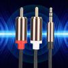 Шнур динамика, кабель, аудиолиния, кабель для сабвуфера компьютера Телефон 2-в-1 для динамика ПК Ноутбук для сабвуфера