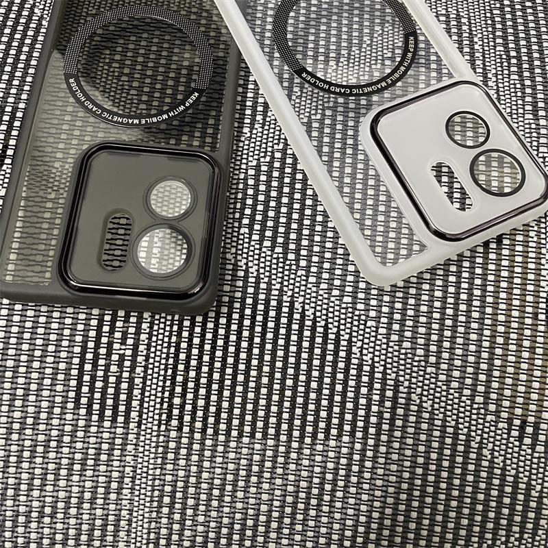 Роскошный прозрачный чехол Magsafe TPU для Motorola Edge 40, мягкий силиконовый прозрачный магнитный чехол для беспроводной зарядки, защита камеры, полная защита от ударов