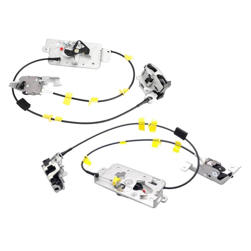 Auto Rear Side Door Lock Latch & Cable for Ford F-150 Extended Cab 2004-2008,